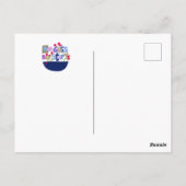 Carte Postale Citation modèle inspirationnelle (Dos)