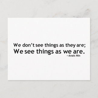 Carte Postale Citation Motivationnelle Anais Nin