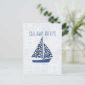 Carte Postale Citation Nautique | Parcourez Avec Moi (Debout devant)