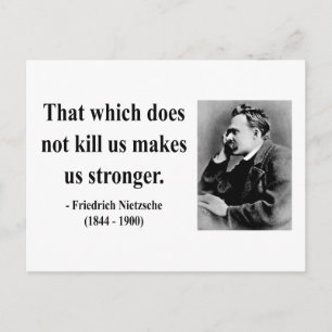 Carte Postale Citation Nietzsche 5b