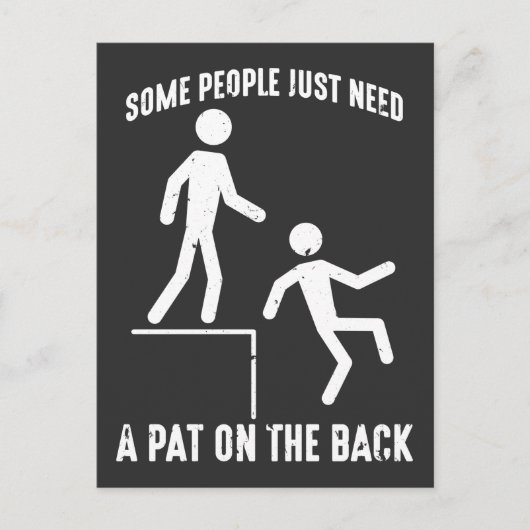 Carte Postale Citation Offensive Des Gens Sarcastiques Pat Sur L (Devant)
