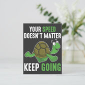 Carte Postale Citation Positive De L'Esprit De Mise En Oeuvre Co (Debout devant)