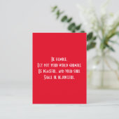 Carte Postale Citation religieuse (Debout devant)
