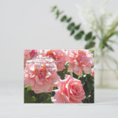 Carte postale Citation Shakespeare Roses roses ros (Debout devant)