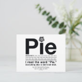 Carte Postale Citation "Tarte" Supernaturelle (Debout devant)