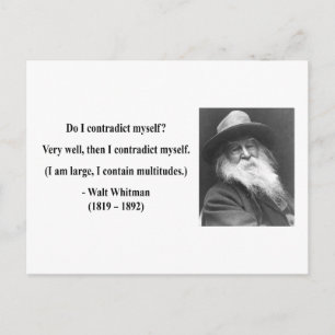 Carte Postale Citation Whitman 6b