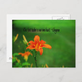 Carte Postale Citations amérindiennes (Devant / Derrière)