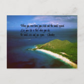 Carte Postale Citations amérindiennes (Devant)