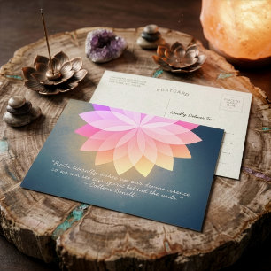 Carte Postale Citations de Maître Reiki et d'Instructeur de Médi