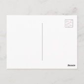 Carte Postale Citations de natation et de satisfaction amusantes (Dos)