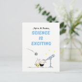 Carte Postale Citations de science Spiro et Pusho (Debout devant)