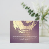 Carte Postale Citations d'instructeur de médiation de Reiki Mast (Debout devant)