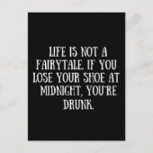 Carte Postale Citations drôles et sarcastiques célèbres (Devant)