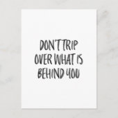 Carte Postale Citations Inspirationnelles Lettrées À La Main (Devant)