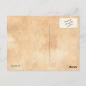 Carte Postale Citations Modèle (Dos)