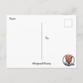 Carte Postale Citations stupides de Donald Trump Keepsakes (Dos)