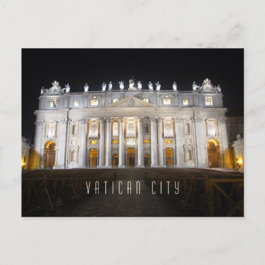 Carte Postale Cité du Vatican (Devant)