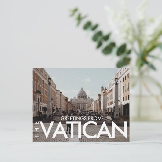 Carte Postale Cité du Vatican (Debout devant)