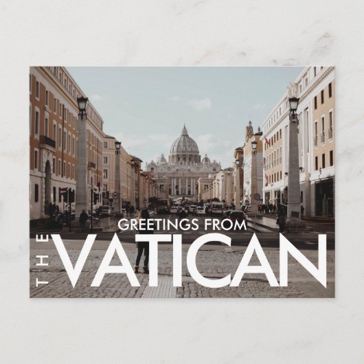 Carte Postale Cité du Vatican (Devant)