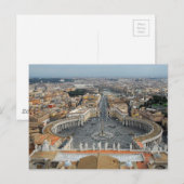 Carte Postale Cité du Vatican (Devant / Derrière)