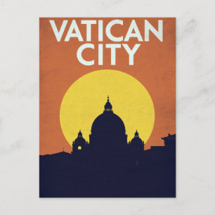 Carte Postale Cité du Vatican St-Pierre Rétro