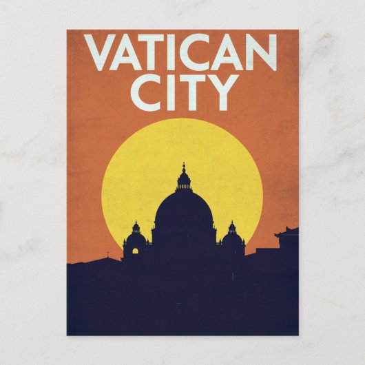 Carte Postale Cité du Vatican St-Pierre Rétro (Devant)