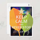 CARTE POSTALE CITE INSPIRATIONNELLE (Devant / Derrière)