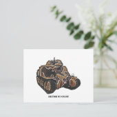 Carte Postale Citerne de subvention M3 britannique (Debout devant)