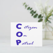 Carte Postale Citoyenne De Patrol (Debout devant)