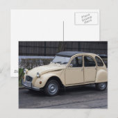 Carte Postale Citroën 2 CV (Devant / Derrière)