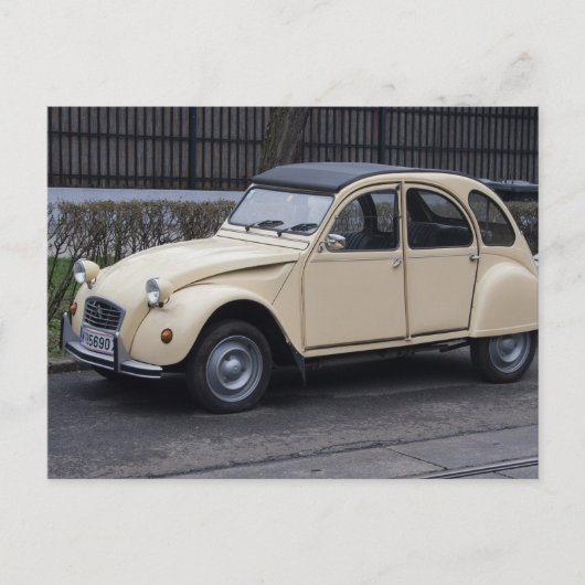 Carte Postale Citroën 2 CV (Devant)