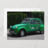 Carte Postale Citroën 2 CV (Devant / Derrière)