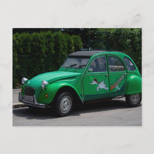 Carte Postale Citroën 2 CV (Devant)