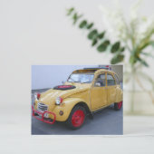 Carte Postale Citroën 2 CV (Debout devant)