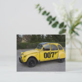 Carte Postale Citroën 2 CV (Debout devant)