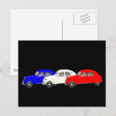 Carte Postale Citroën 2 CV (Devant / Derrière)