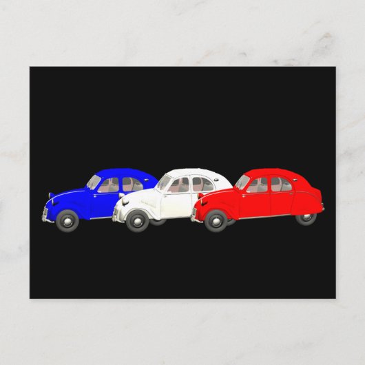 Carte Postale Citroën 2 CV (Devant)