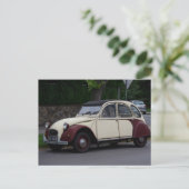 Carte Postale Citroën 2 CV (Debout devant)