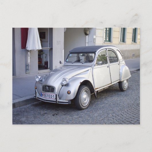 Carte Postale Citroën 2 CV (Devant)
