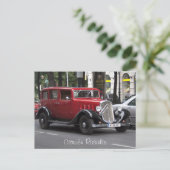 Carte Postale Citroen Rosalie (Debout devant)