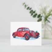 Carte Postale Citroën Traction Avant 11CV (1937) France (Debout devant)