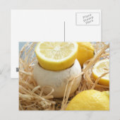 Carte postale citron (Devant / Derrière)