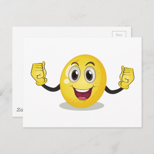 Carte Postale Citron (Devant / Derrière)