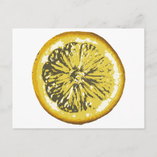 Carte Postale Citron