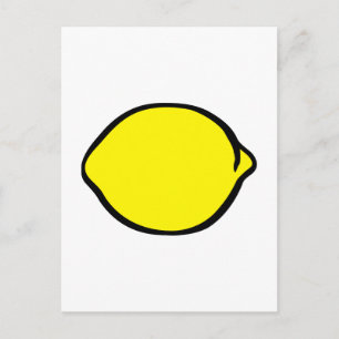 Carte Postale Citron