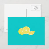 Carte Postale citron (Devant / Derrière)