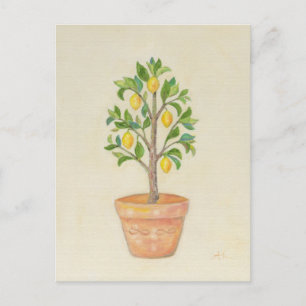 Carte postale citron