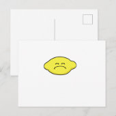 Carte Postale Citron (Devant / Derrière)