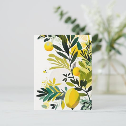 Carte Postale Citron (Debout devant)