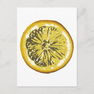 Carte Postale Citron